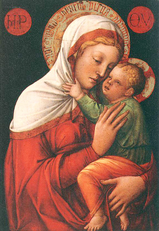 madonna with child
